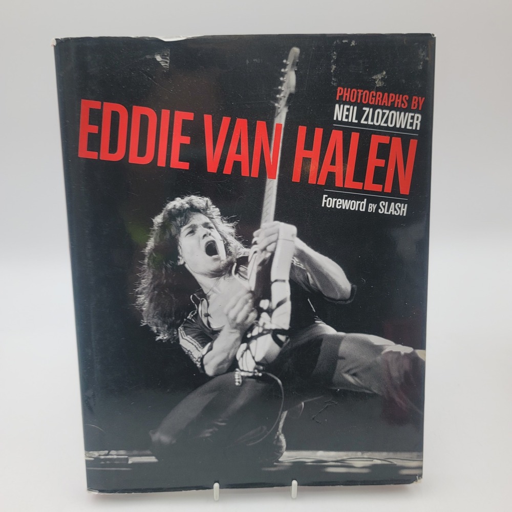 Eddie Van Halen Photographs by Neil Zlozower Hardcover Book Foreword by Slash